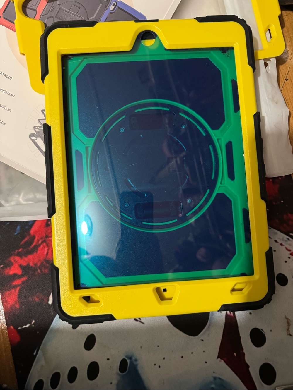 Seymac Black & Yellow Protective iPad Case